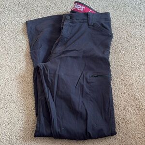 Wrangler pants, black, 32x32
